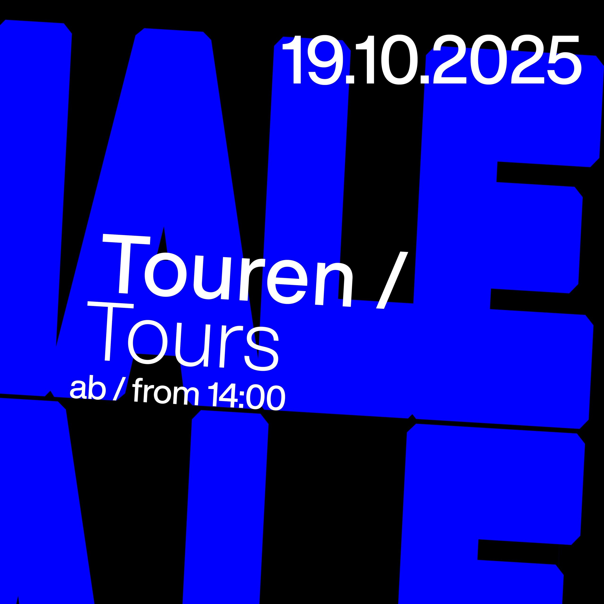 Logo für die Touren der Kommunalen Galerien